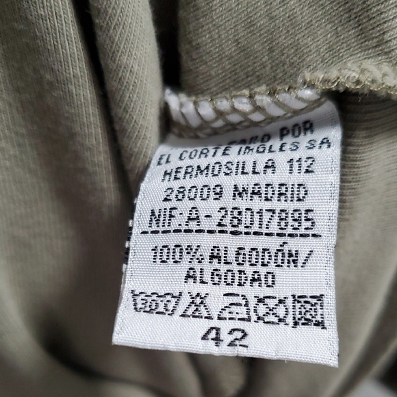 Olive Green Sleeveless Top - Picture 3 of 7